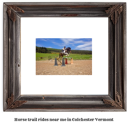 horse trail rides near me in Colchester, Vermont